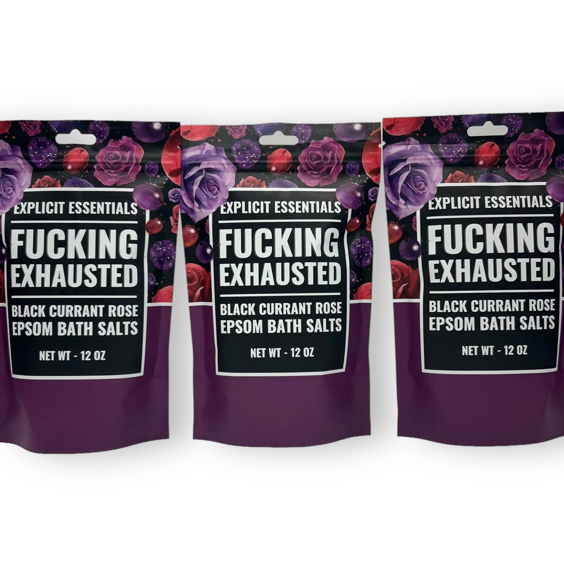 Fucking Exhausted Bath Salts | 12oz Bag-Explicit Essentials-The Bullish Store