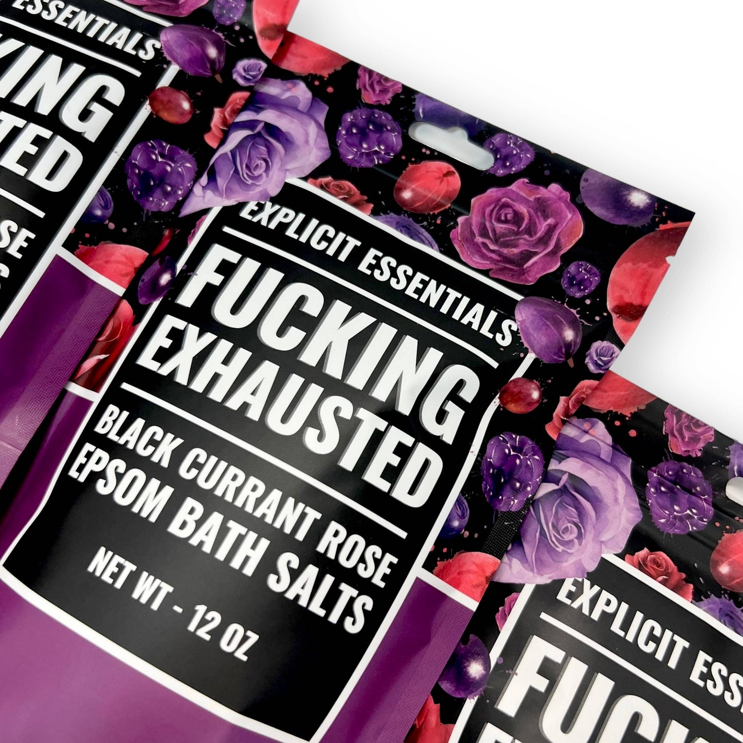 Fucking Exhausted Bath Salts | 12oz Bag-Explicit Essentials-The Bullish Store