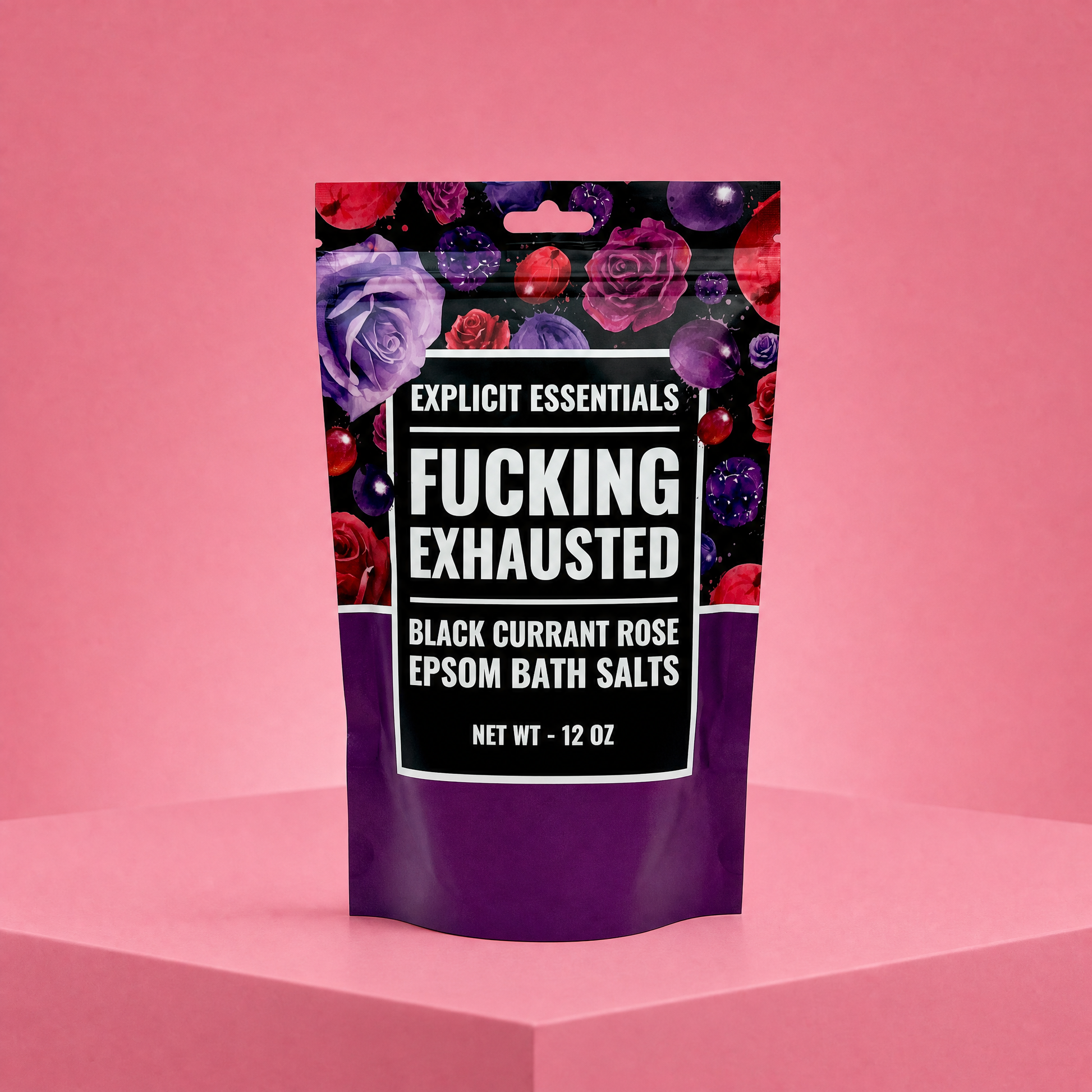 Fucking Exhausted Bath Salts | 12oz Bag-Explicit Essentials-The Bullish Store