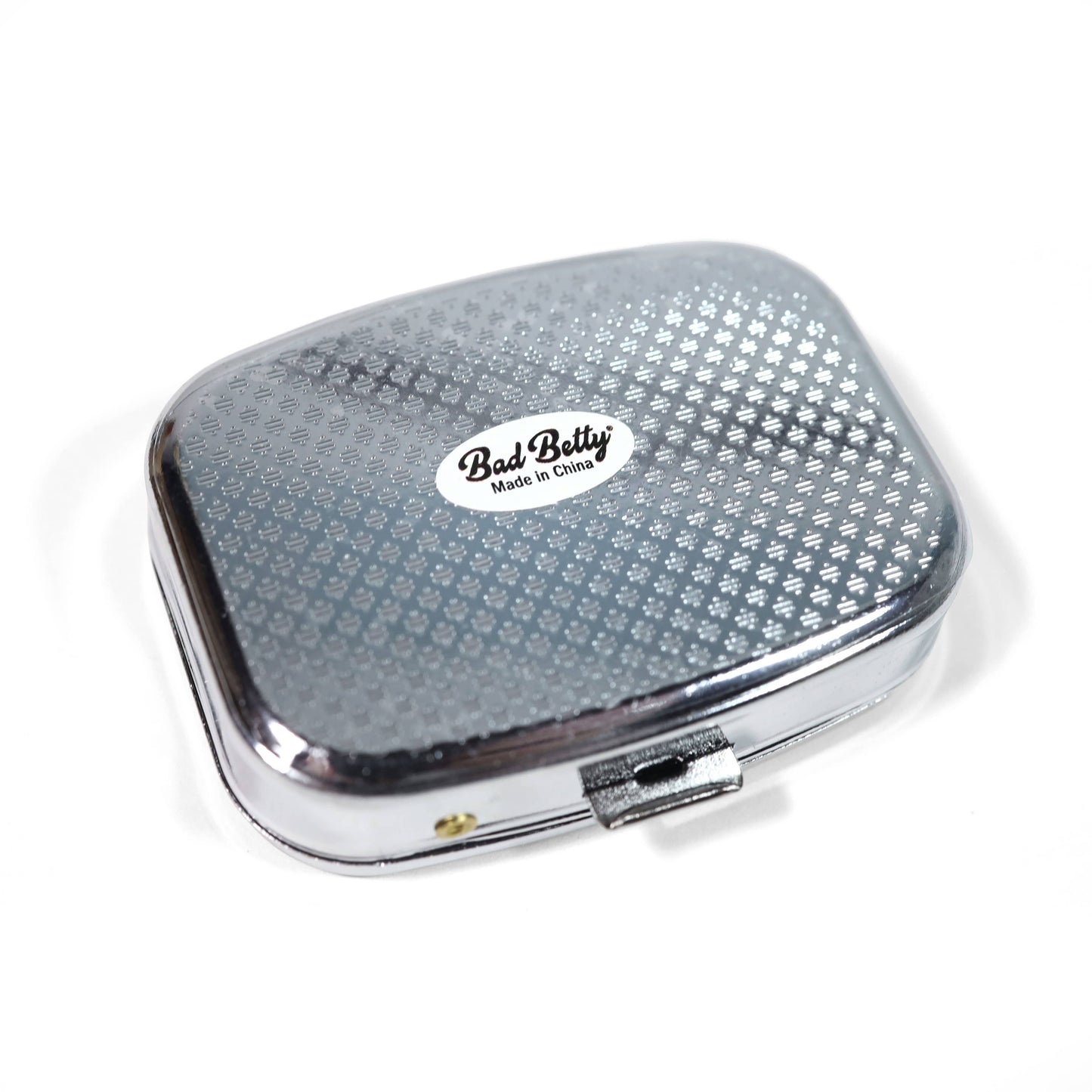 Full of Anxiety Funny Metal Pill Box Novelty Gift