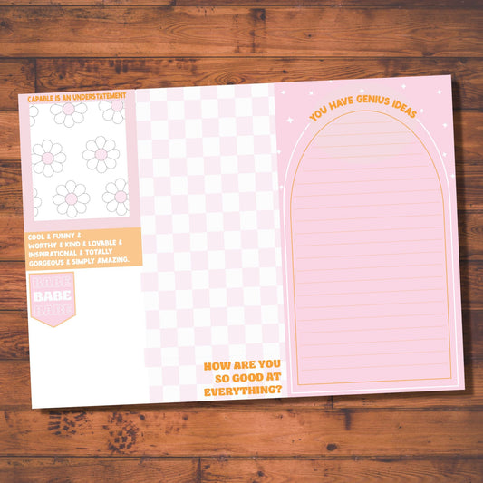 Fun Club Complimentary Notepad Set | 5 Notepads in One Giftable Set