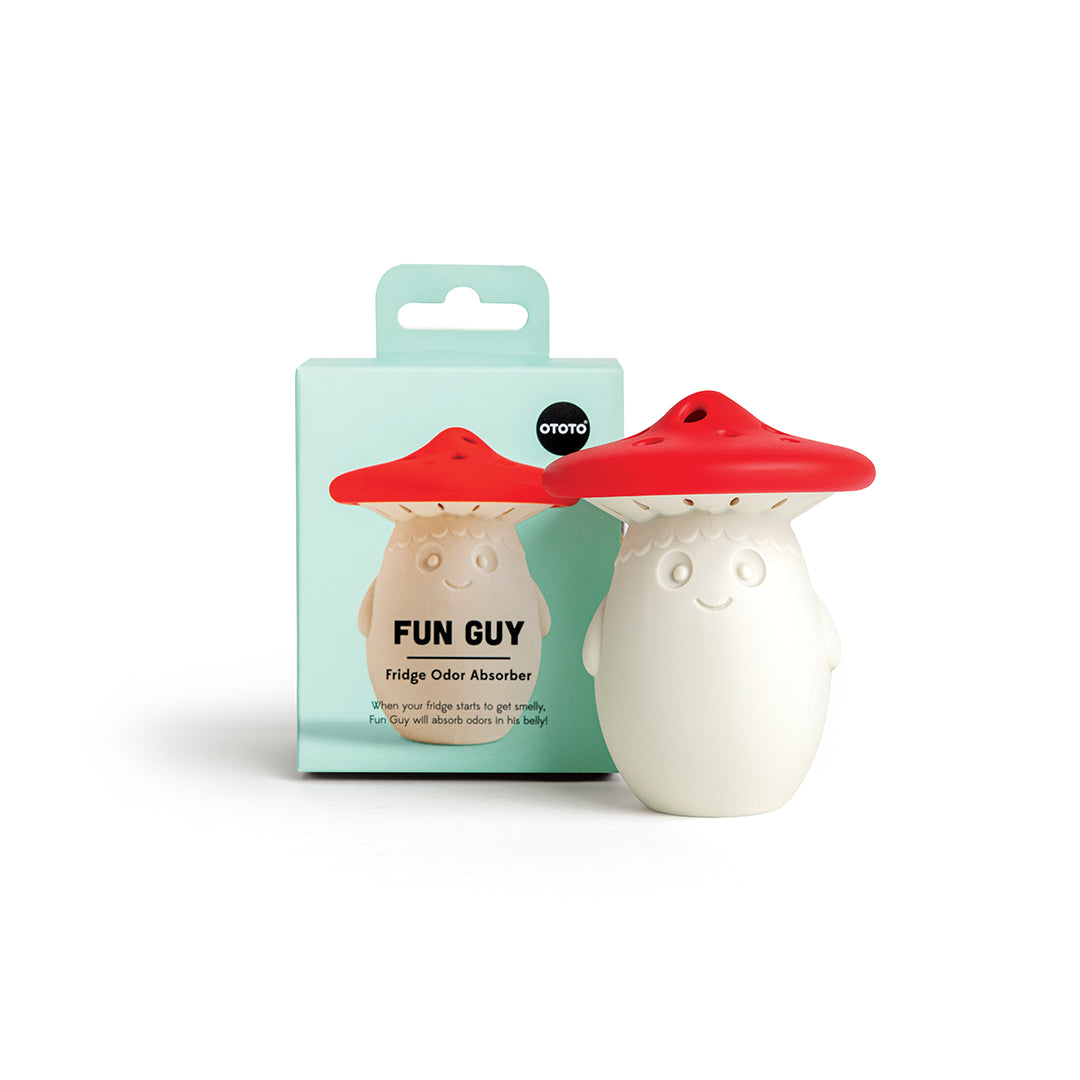 Fun Guy Fridge Odor Absorber | Mushroom Kitchen Deodorizer | Cute Kitchen Gift Accessories