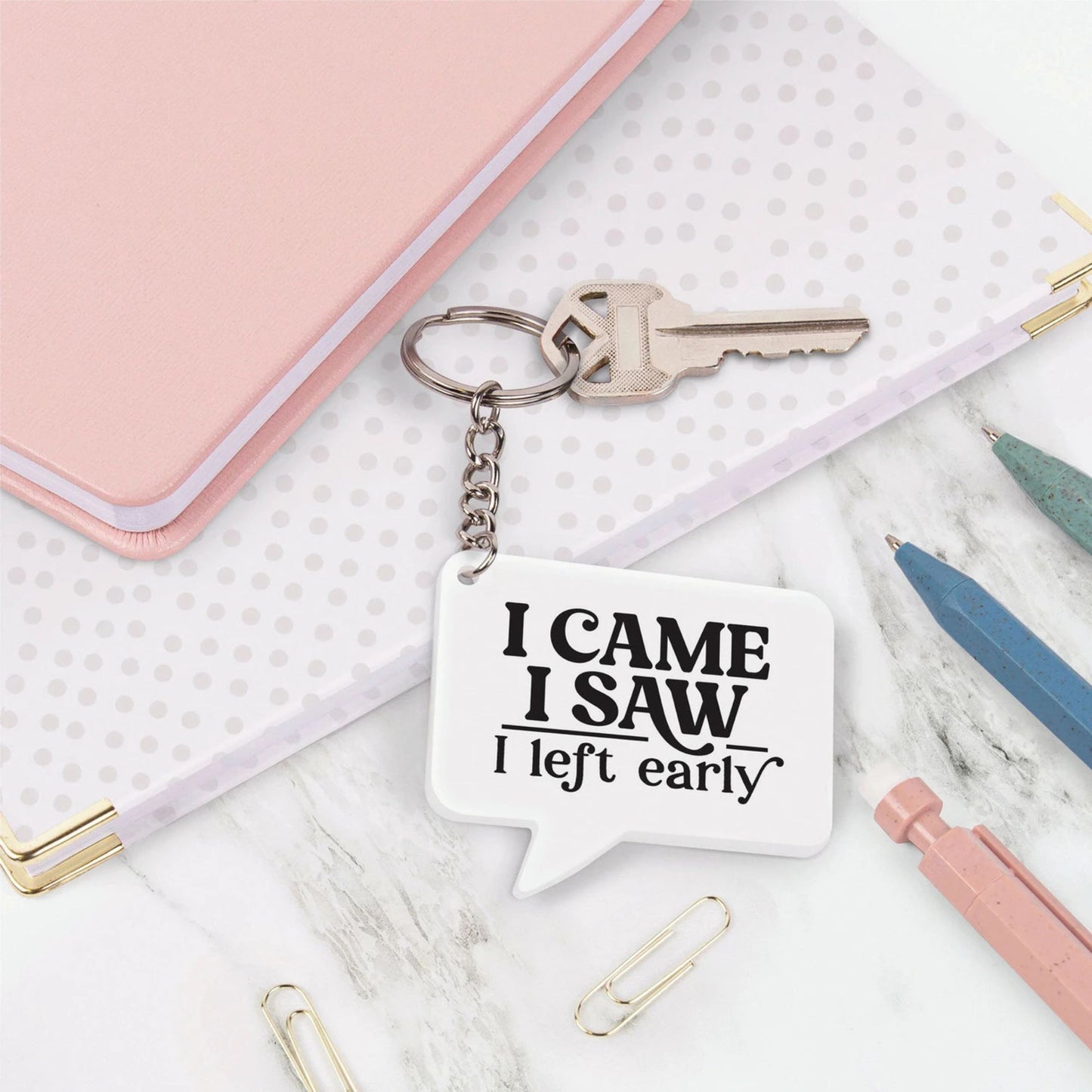 Funny Acrylic Keychains | Witty & Relatable Designs