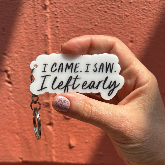Funny Acrylic Keychains | Witty & Relatable Designs-Faithworks-The Bullish Store