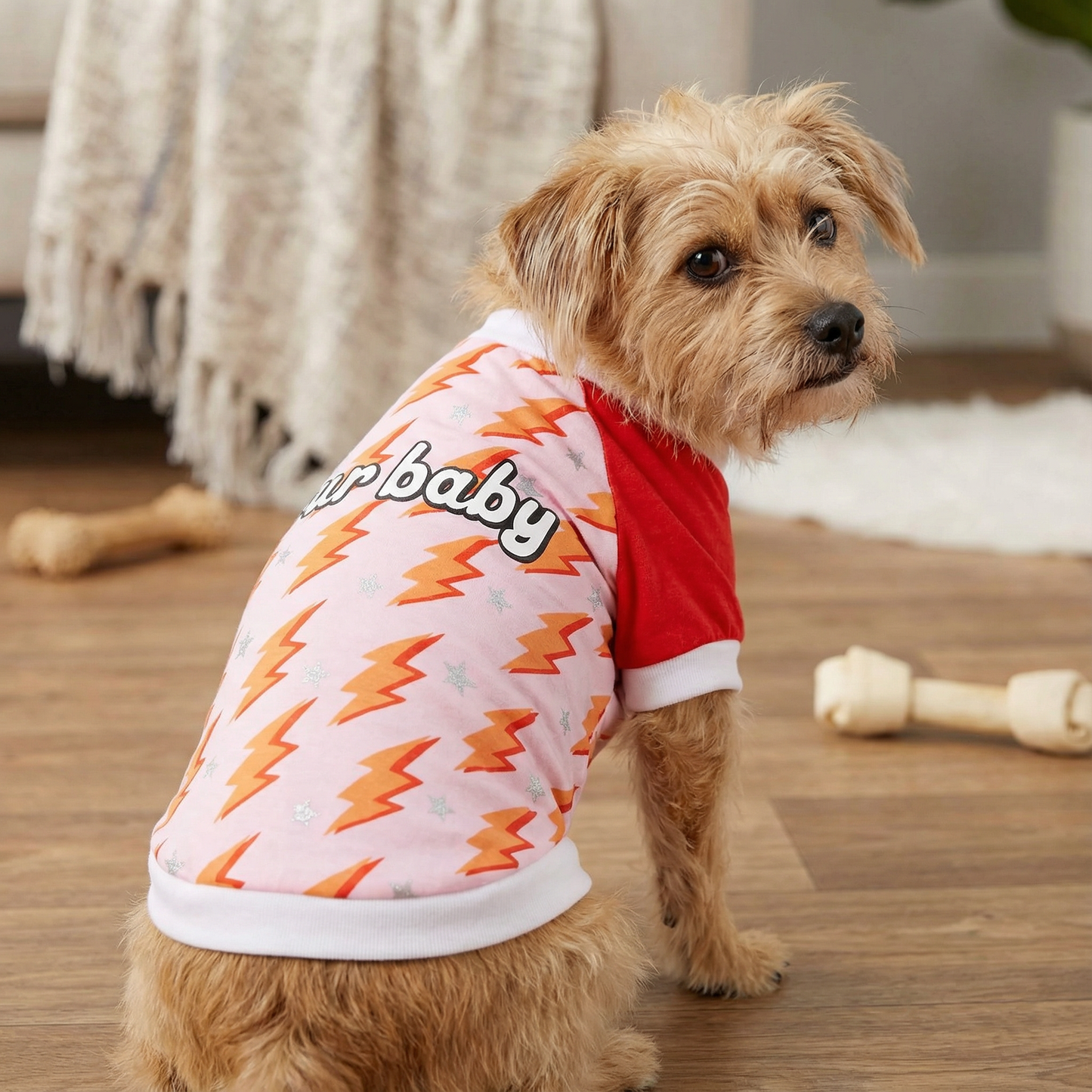 Fur Baby 2.0 LaurDIY Pet Tee in Pink [Available in SM-L]