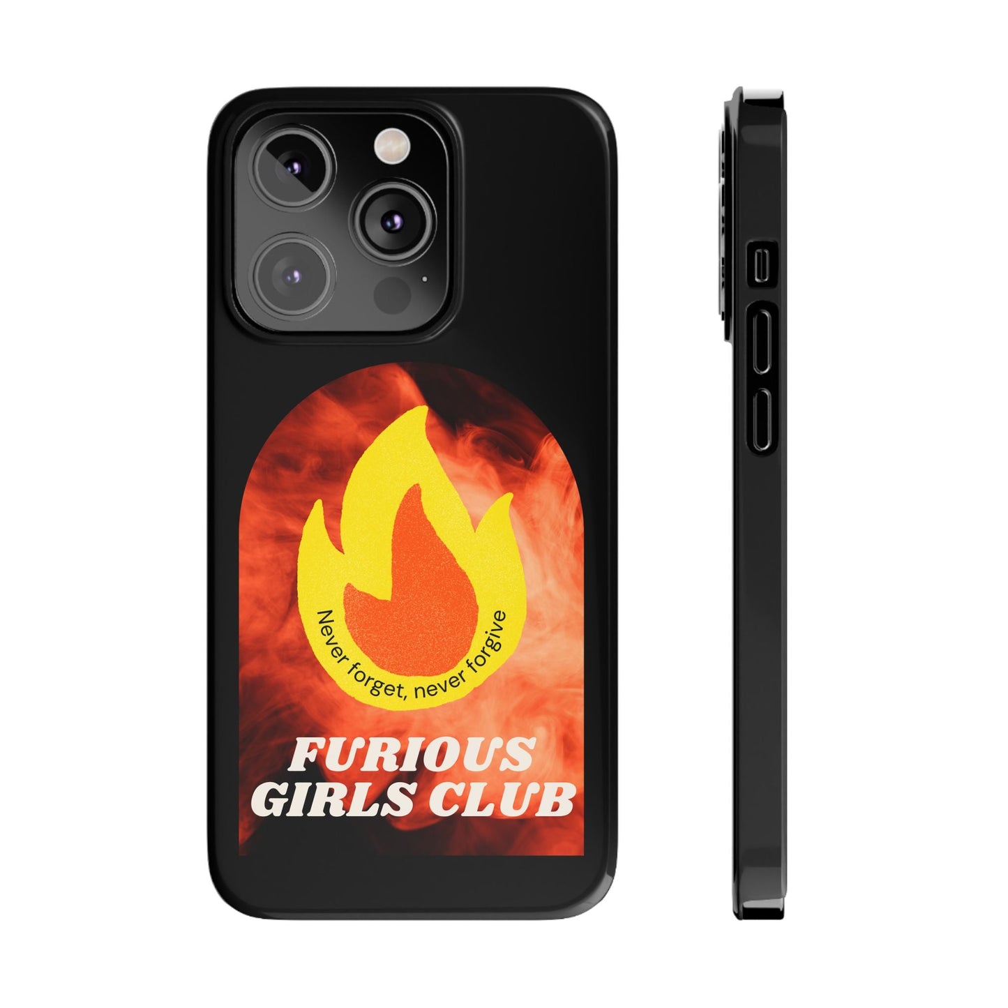 Furious Girls Club Slim Phone Case - Many iPhone Models Available