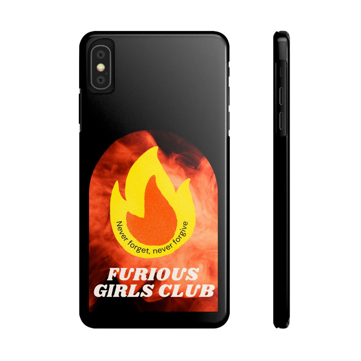 Furious Girls Club Slim Phone Case - Many iPhone Models Available