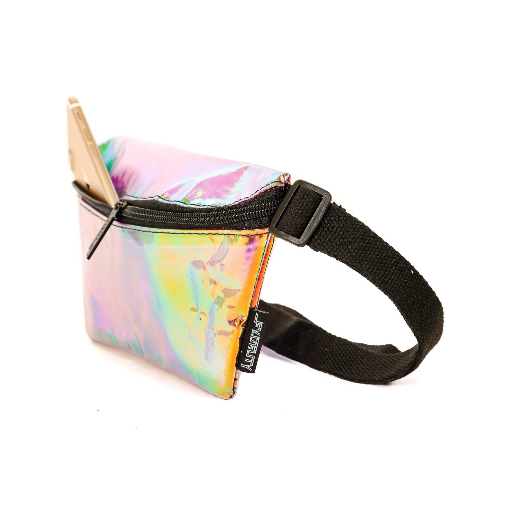 Fydelity Brand Ultra Thin Fanny Pack Fydelity Plasma Storm Slim