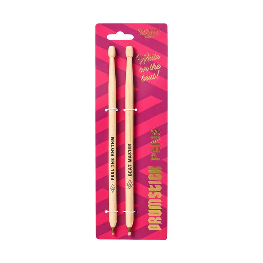 Wooden Drumstick Pens | Set of 2-Gentlemen's Hardware-The Bullish Store