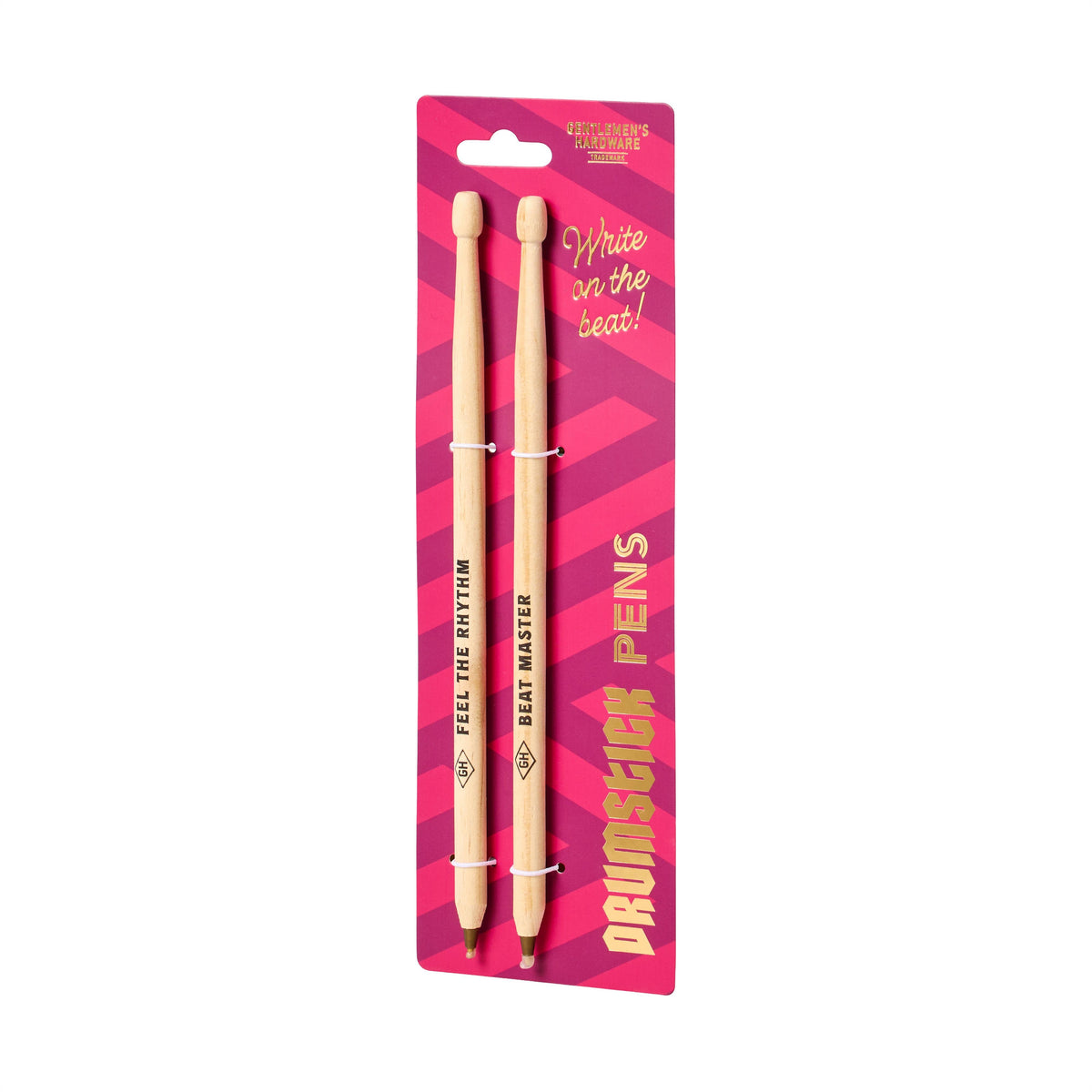 Wooden Drumstick Pens | Set of 2-Gentlemen's Hardware-The Bullish Store
