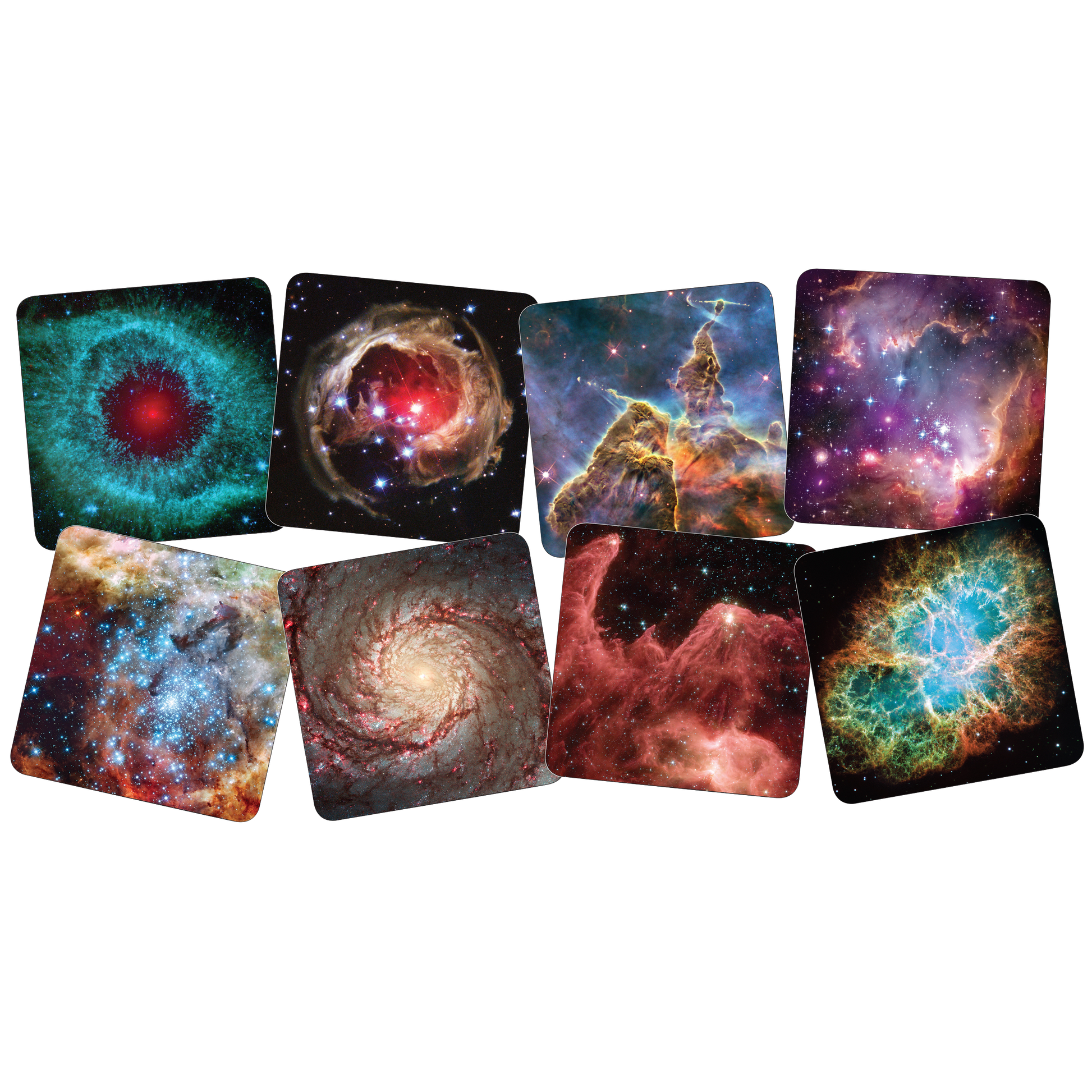 Celestial Coaster Set | Set of 8 Galaxy-Inspired Drink Coasters
