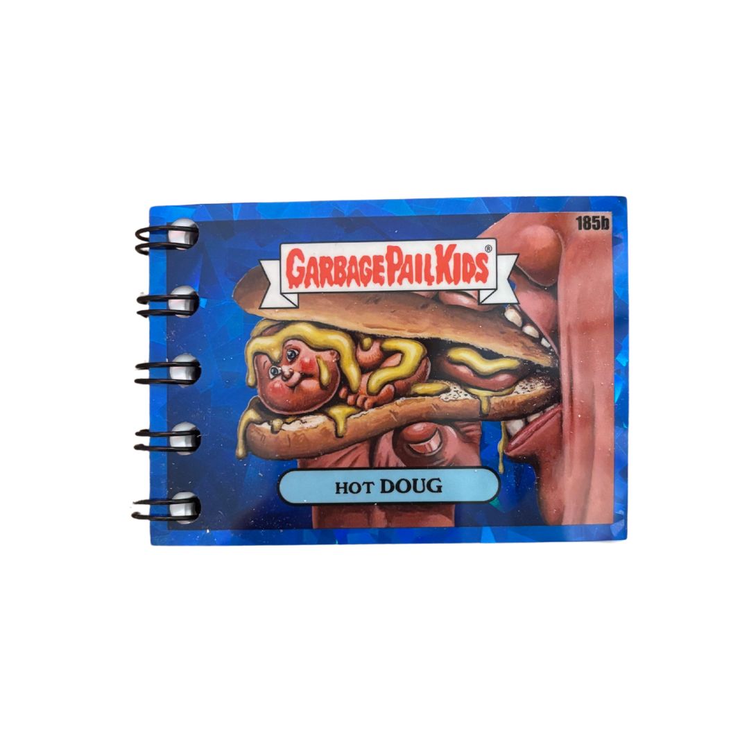 Garbage Pail Kids Handmade Upcycled Vintage Trading Card Mini Journals | '80s Kid Pocket Notebook