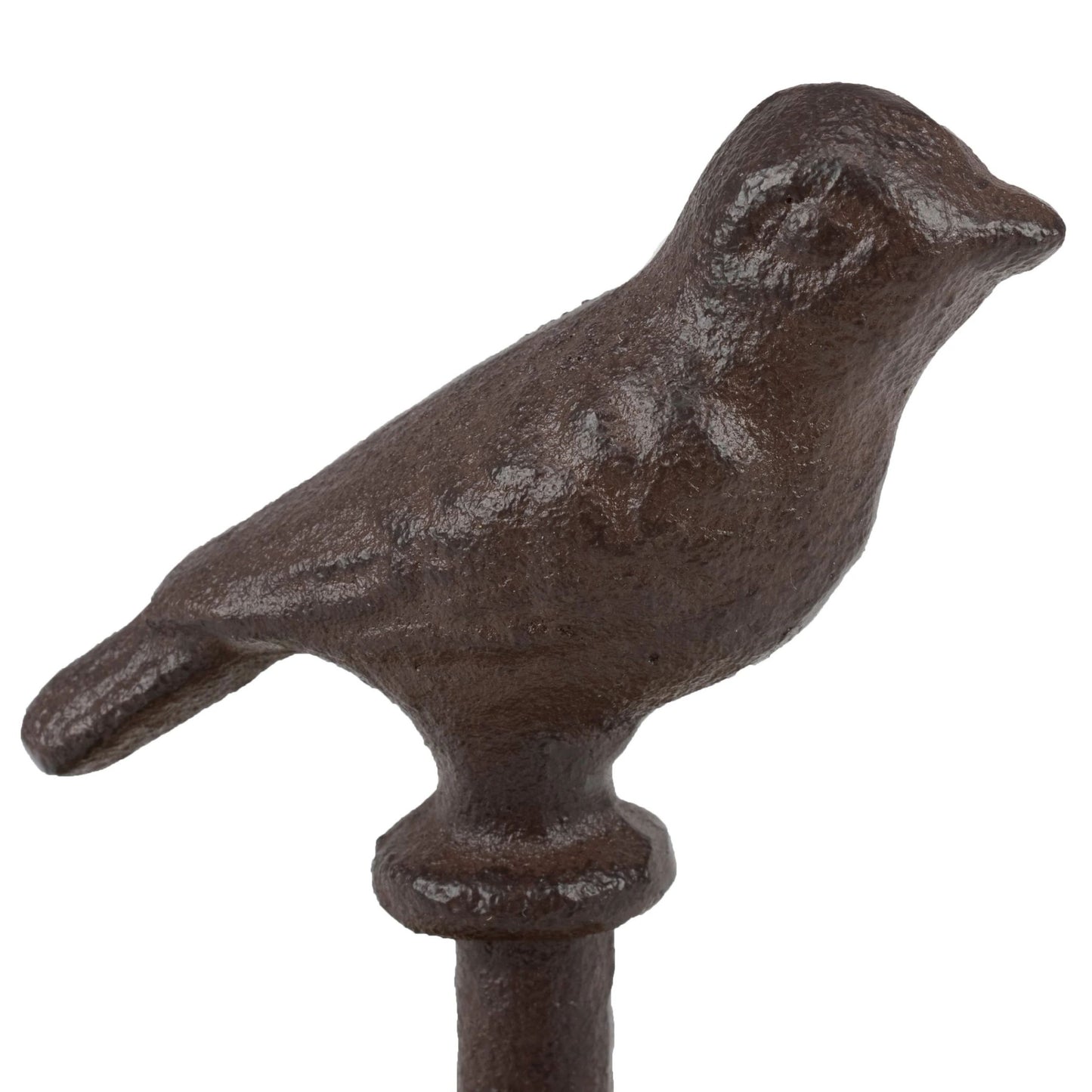 Garden Bird Twine Holder with Antique Metal Bird | Rustic Garden Decor