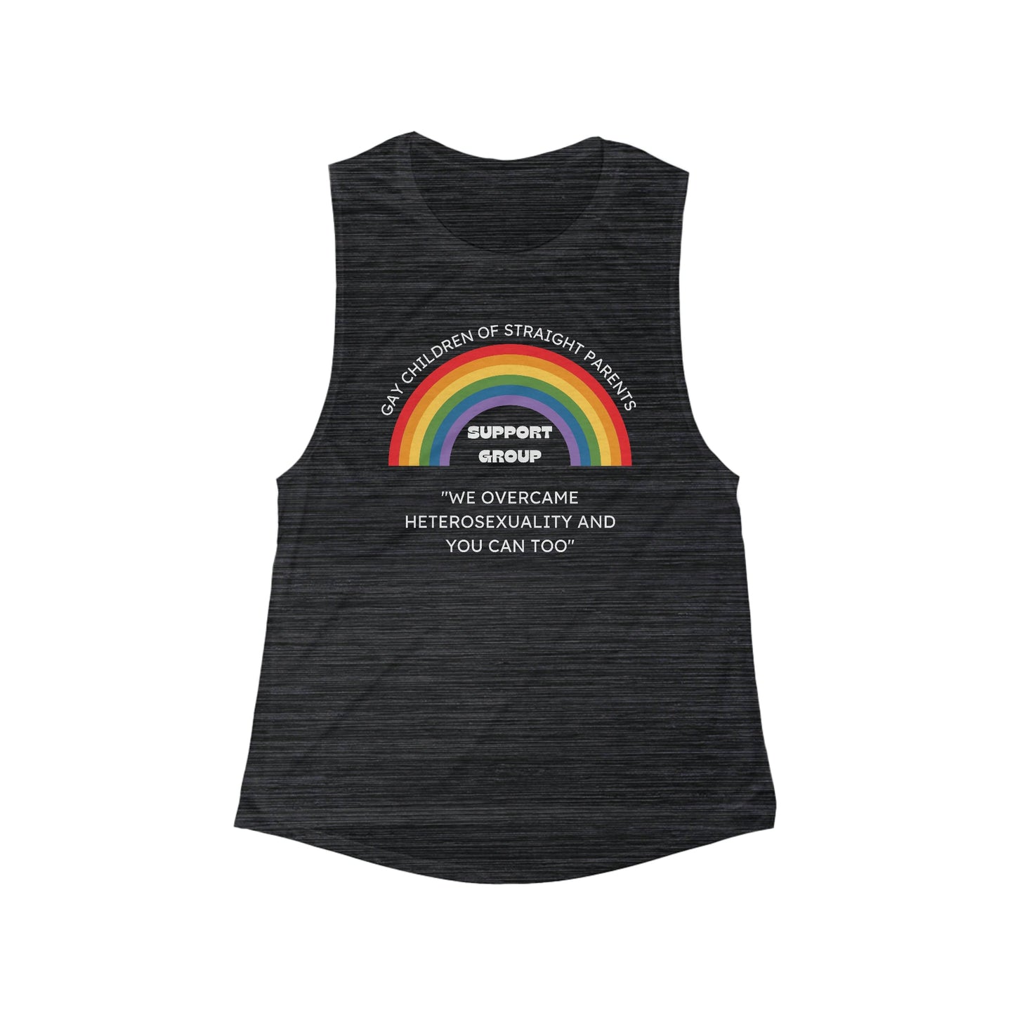 Gay Children of Straight Parents Support Group Women's Flowy Scoop Muscle Tank