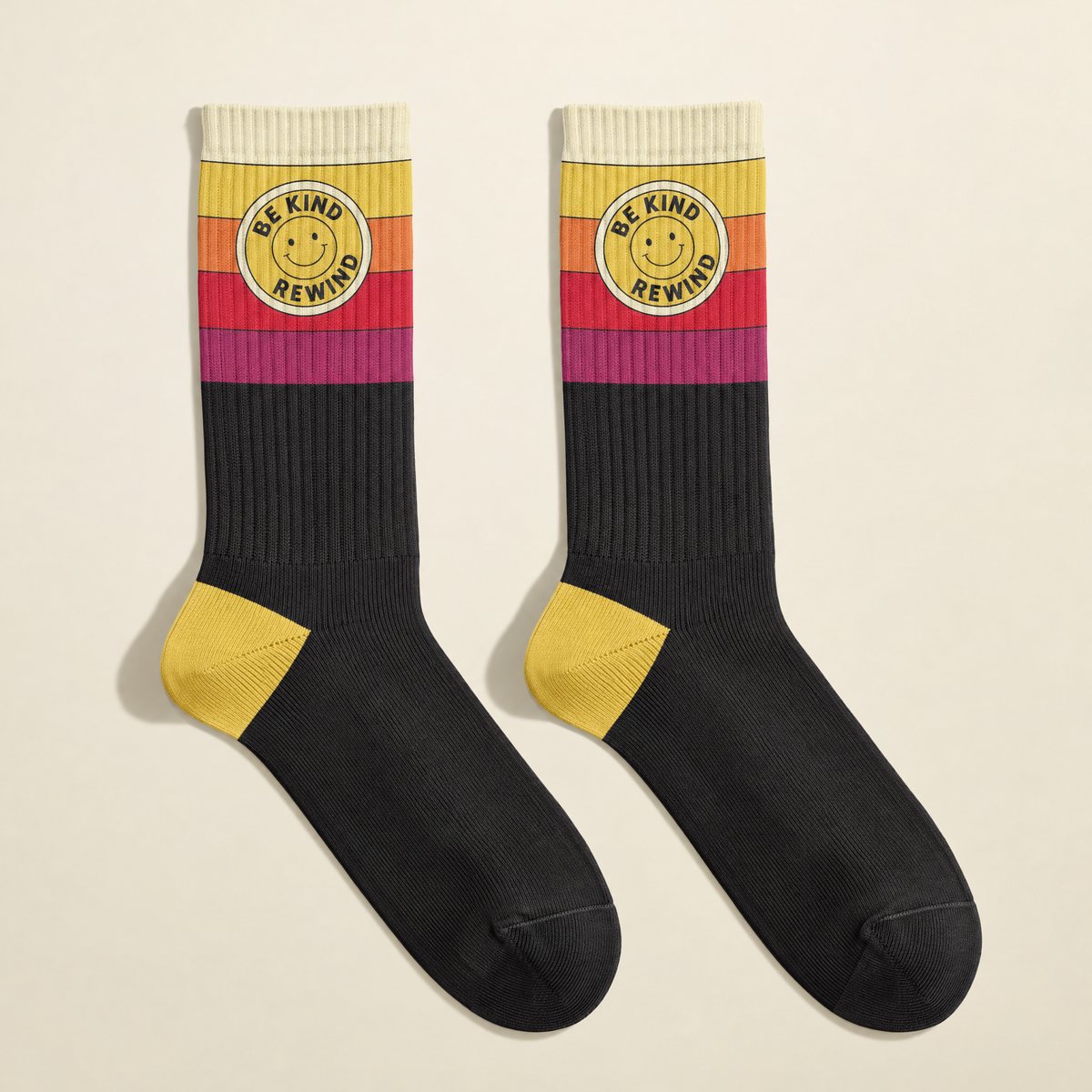 Be Kind Rewind Crew Socks