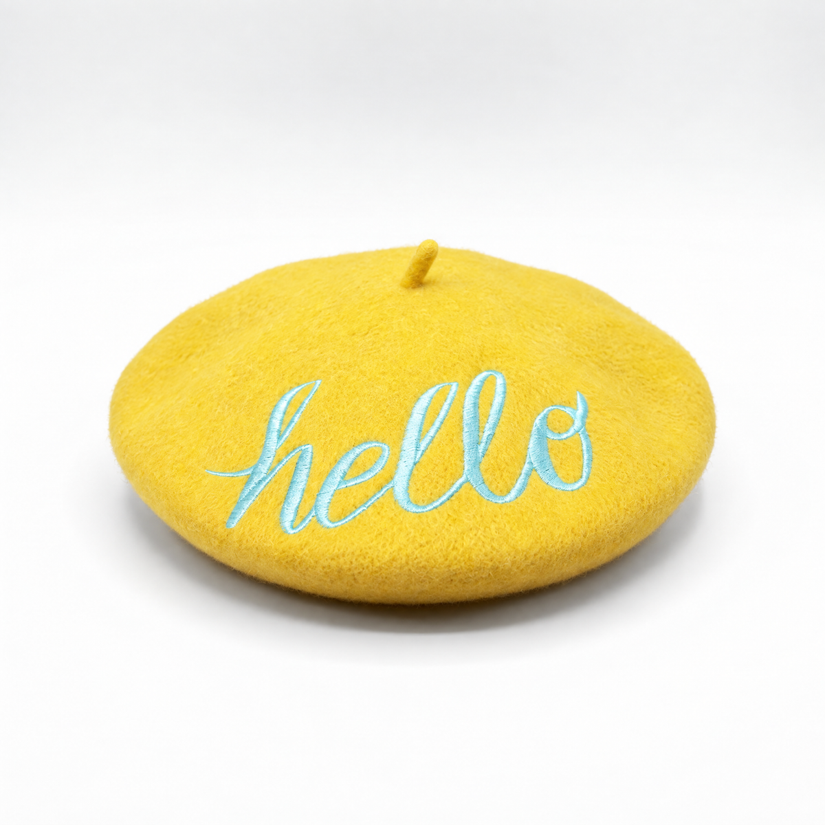 FLASH SALE: Embroidered Berets in 5 Fun Colors and Sayings | Wool and Nylon-Bewaltz-The Bullish Store