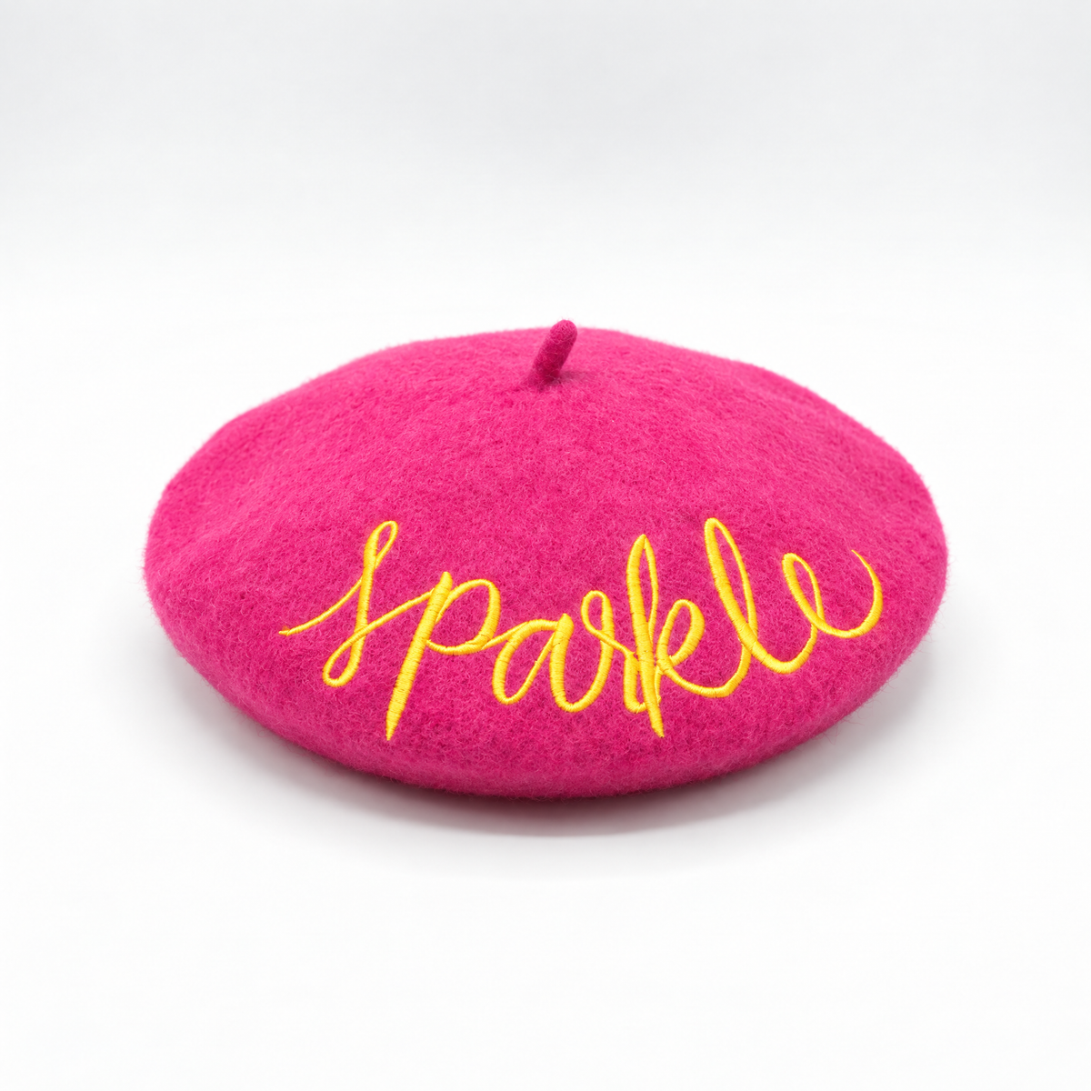 FLASH SALE: Embroidered Berets in 5 Fun Colors and Sayings | Wool and Nylon-Bewaltz-The Bullish Store