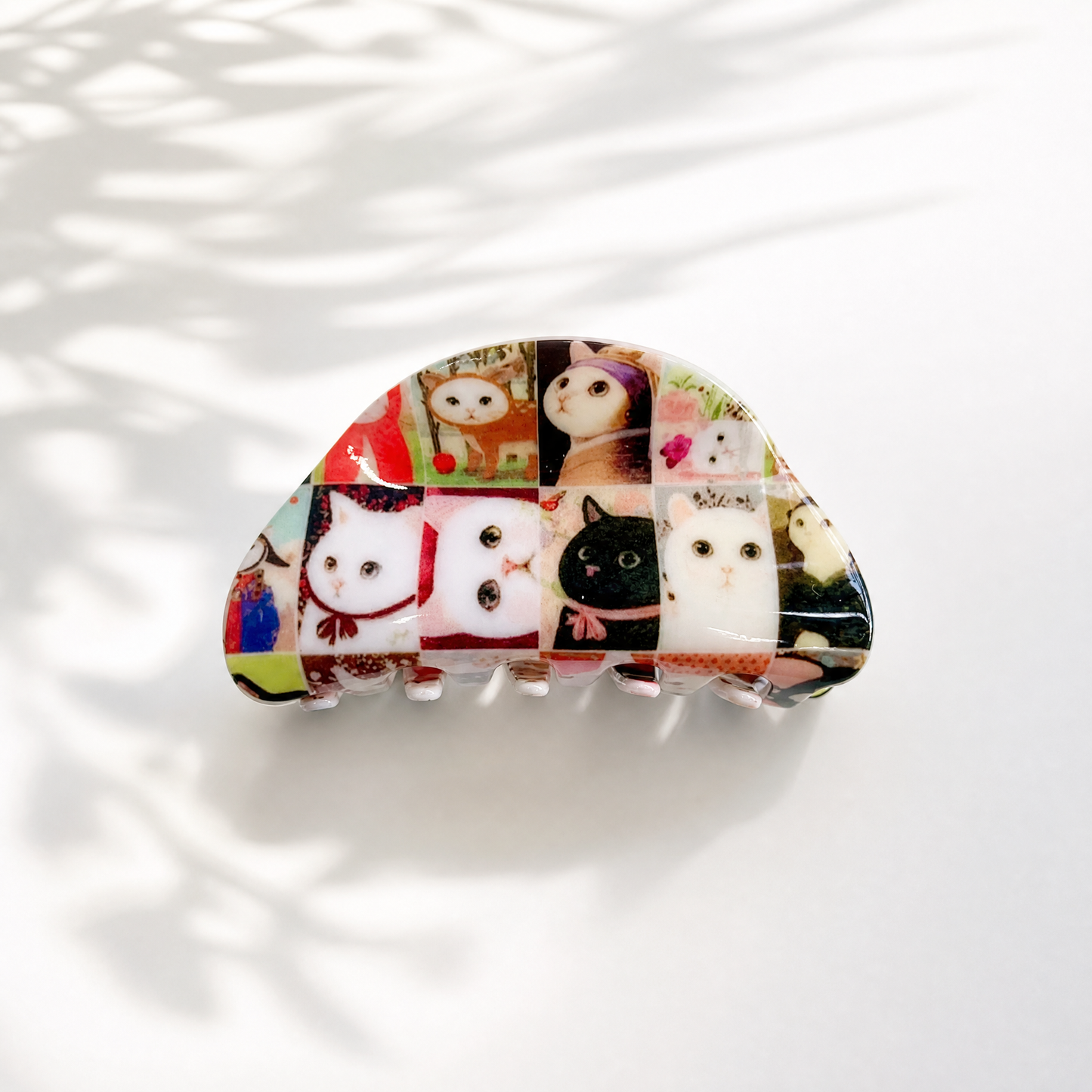 Velvet Claws Fine Art Cats Hair Claw Clip