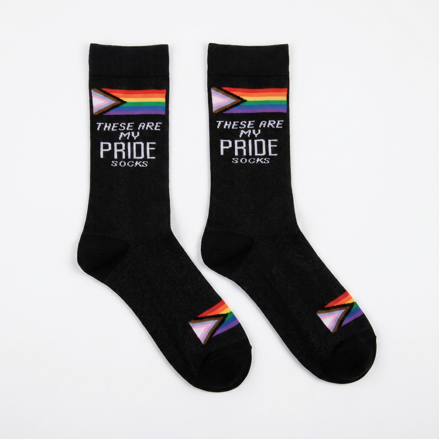 Treat Yo Self Gift Set | Jumbo Wine Glass & Pride Socks in Gift Bag