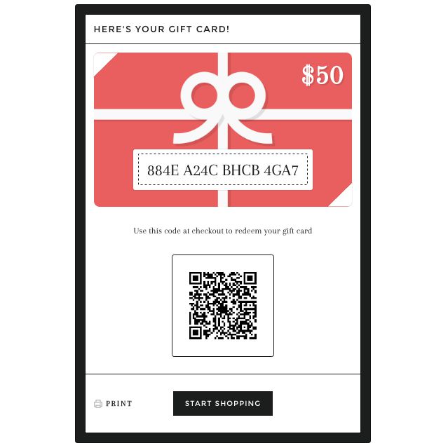 GetBullish Shop Gift Card ($25, $50, or $100) | Digital Gift Certificate