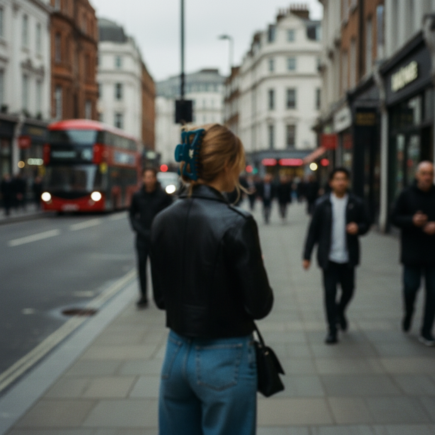 Giant Emerald Megabow Hair Claw for Long, Thick Hair | Velvet Claws Panther Icon in Gold Foil