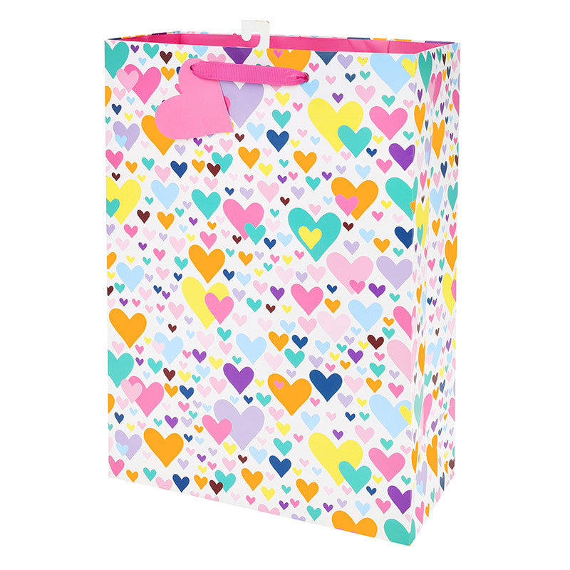Gift Bag - Hearts Jumbo