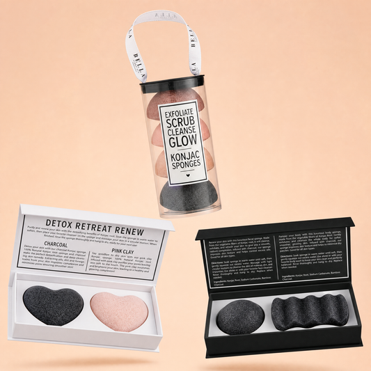 Giftable Konjac Skincare Sponges and Sets | Spa Gift