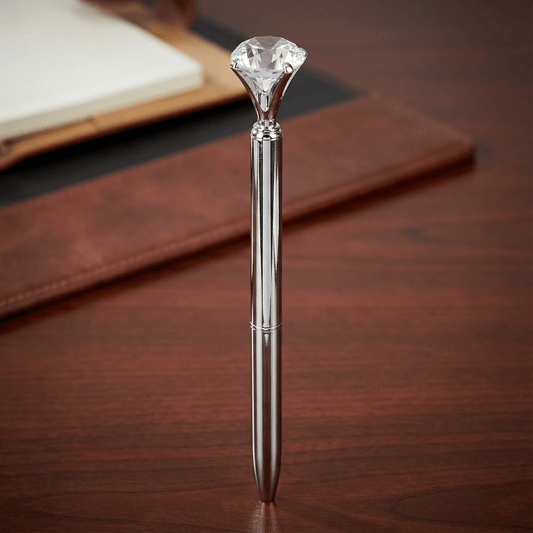 Glam Diamond Pen in Rose Gold, Gold, or Silver