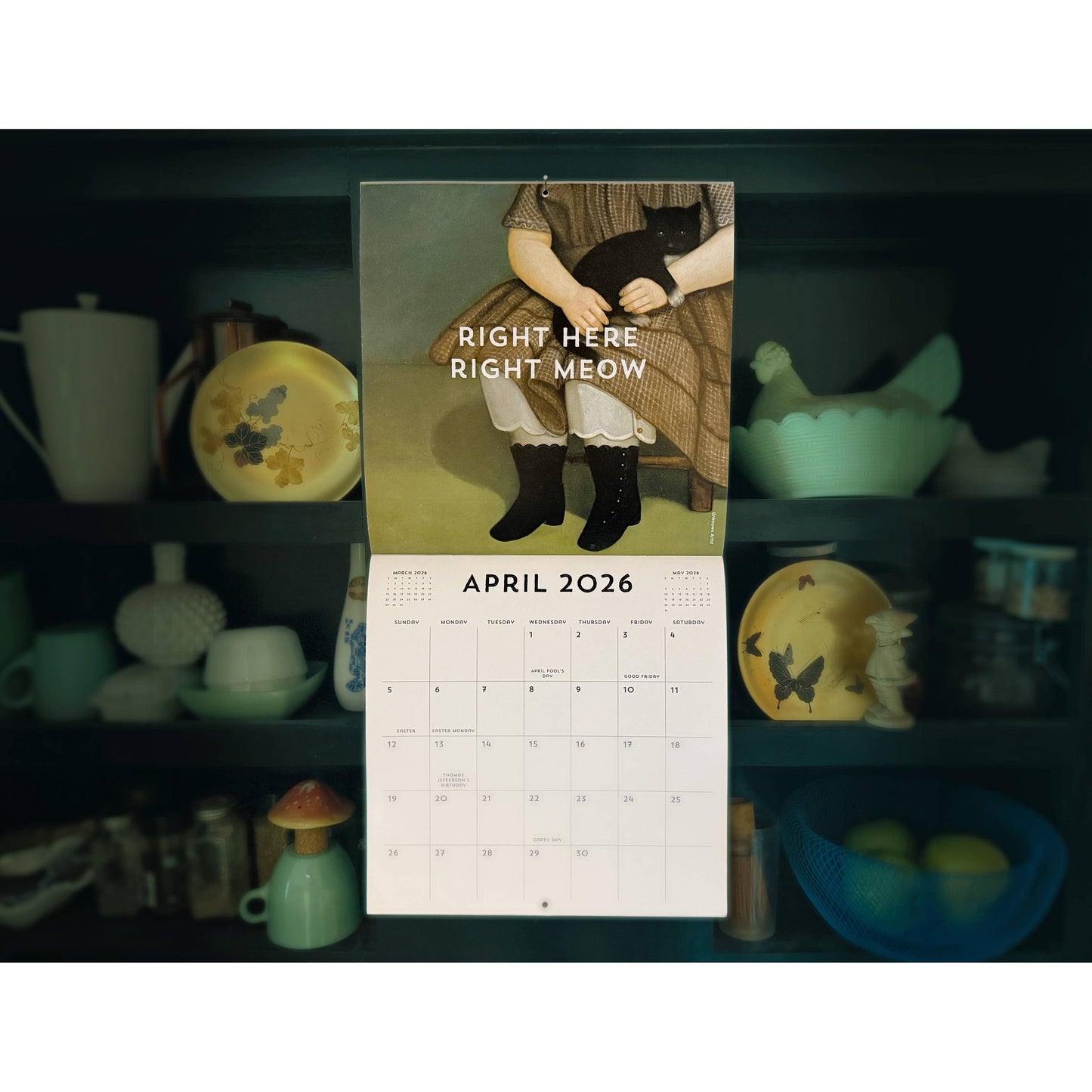 Gloom is Canceled 2026 Wall Calendar | Museums Arts Theme Billet-Doux 12 Month Calendar