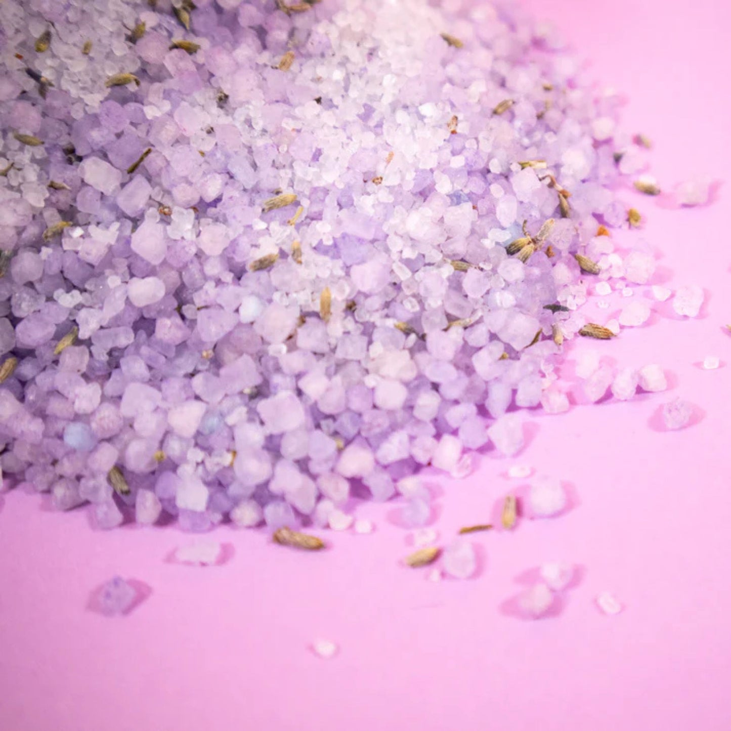 Glow Mood Night Soothing Bath Crystals | Lavender and Patchouli Giftable Bath Salts