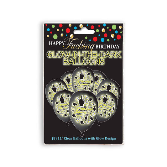 Pack of glow-in-the-dark balloons