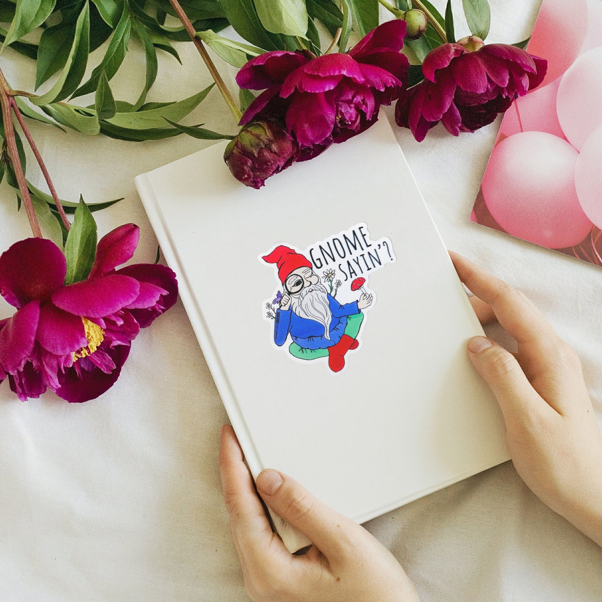 Gnome Sayin' Garden Vinyl Sticker