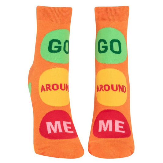Go Around Me Women's Ankle Socks | BlueQ at GetBullish