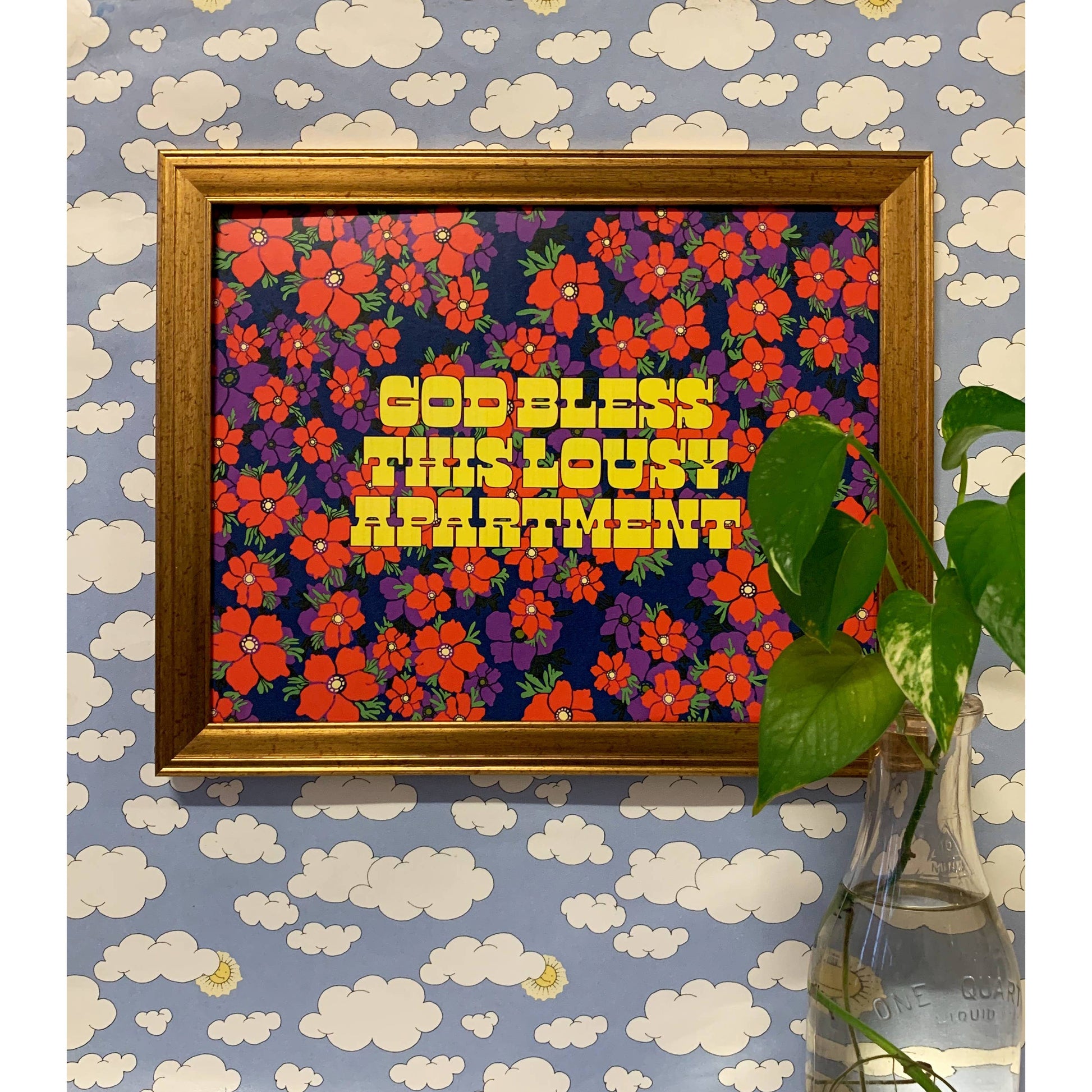 God Bless this Lousy Apartment | 11 x 14 Art Print