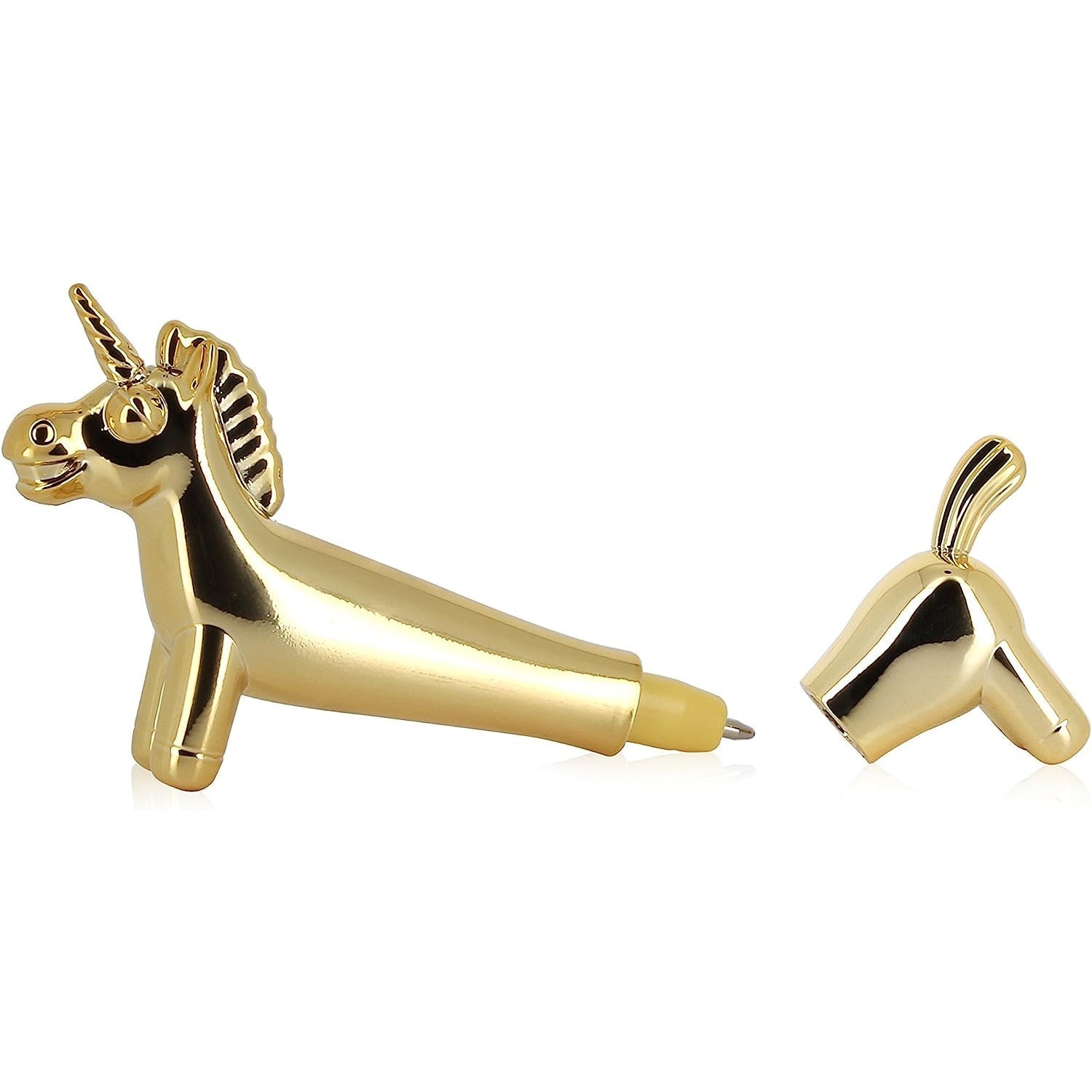 Golden Unicorn Mini Ballpoint Pen