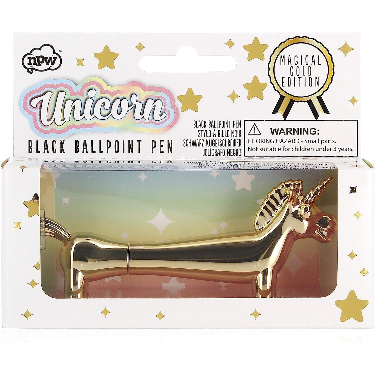 Golden Unicorn Mini Ballpoint Pen