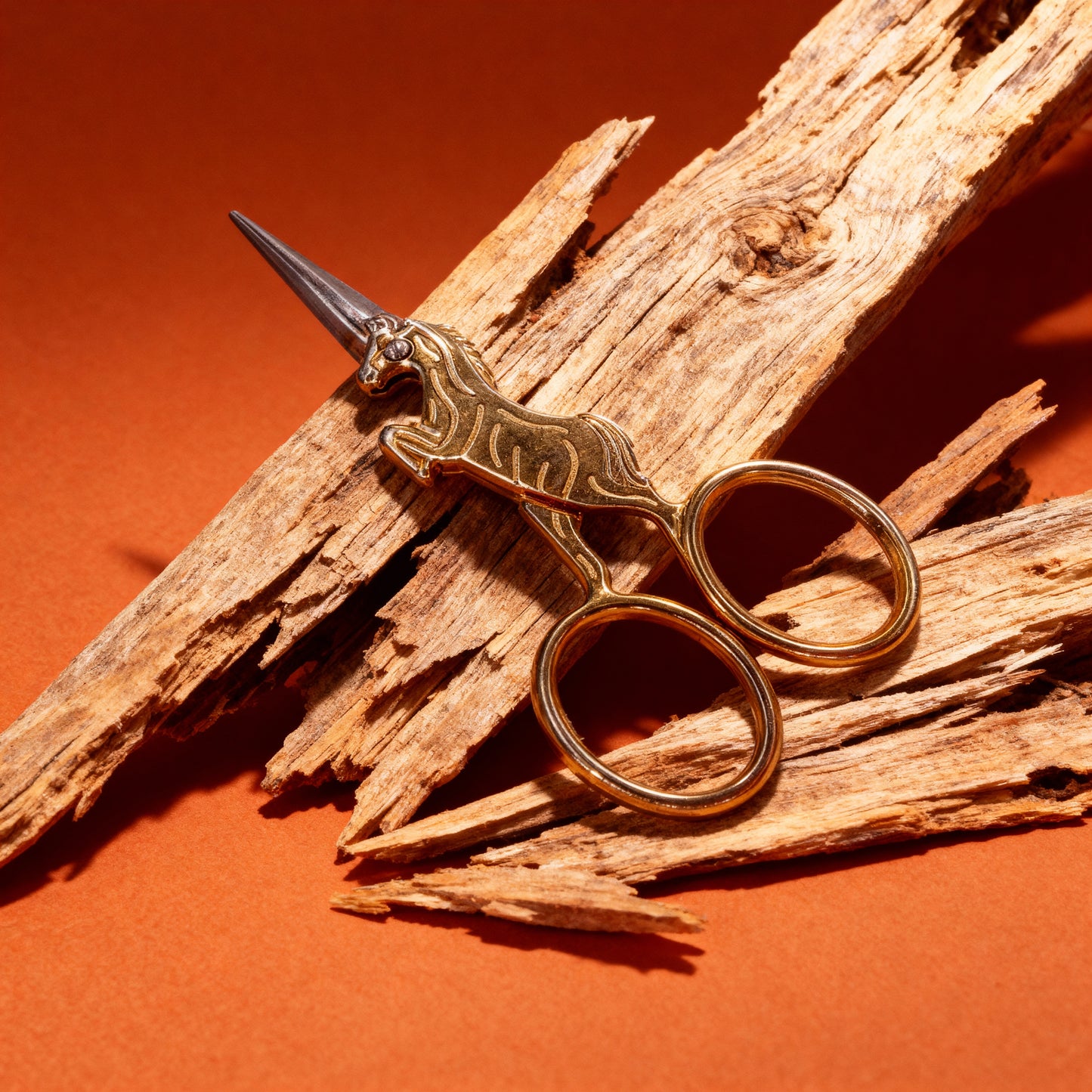 Golden Unicorn Mini Scissors | Embroidery Size 4"