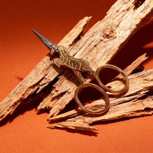 Golden Unicorn Mini Scissors | Embroidery Size 4"