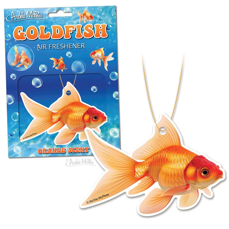 Goldfish Air Freshener in Orange Scent