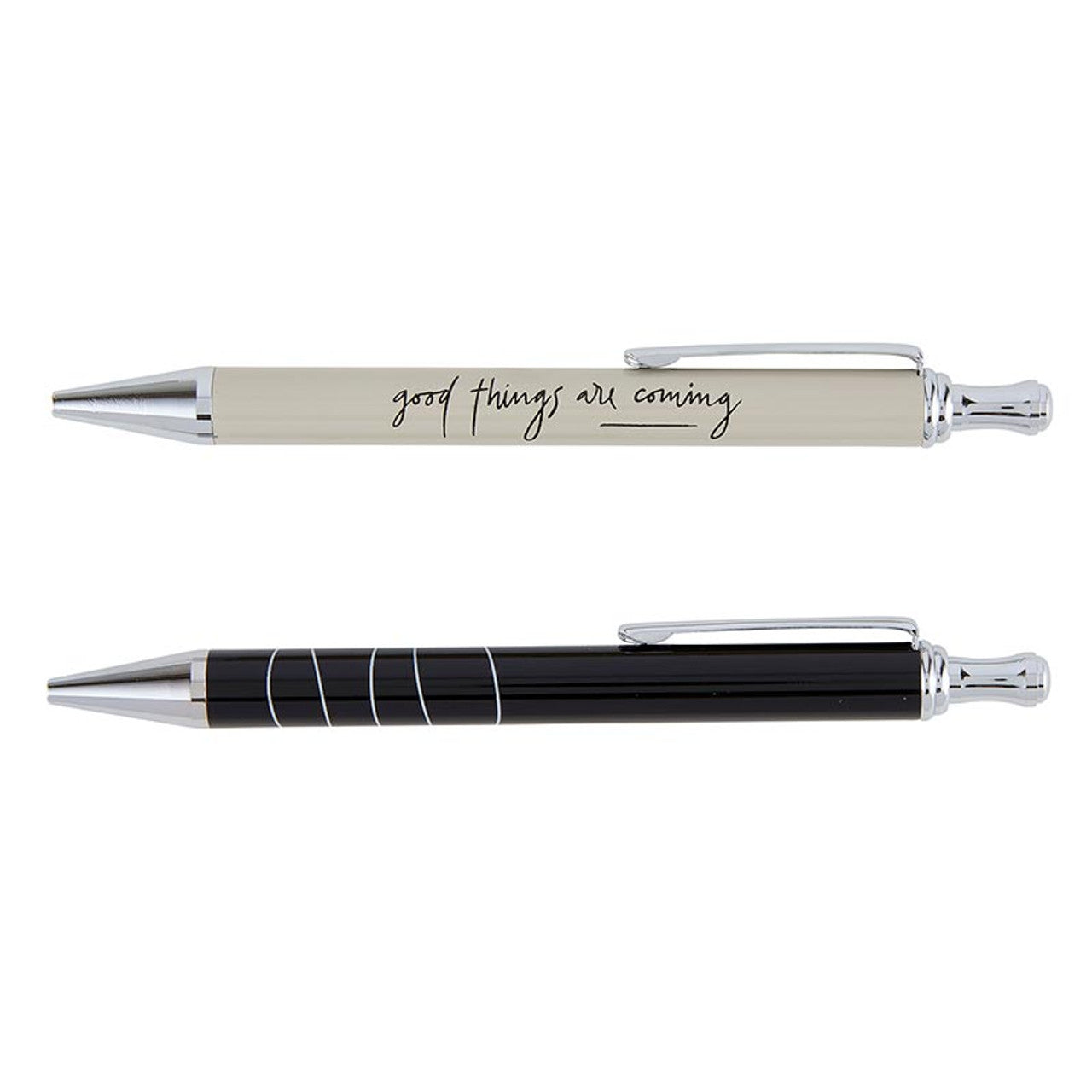 Good Things Are Coming Pen Set | Set of 2 Giftable Pens in Box | Refillable