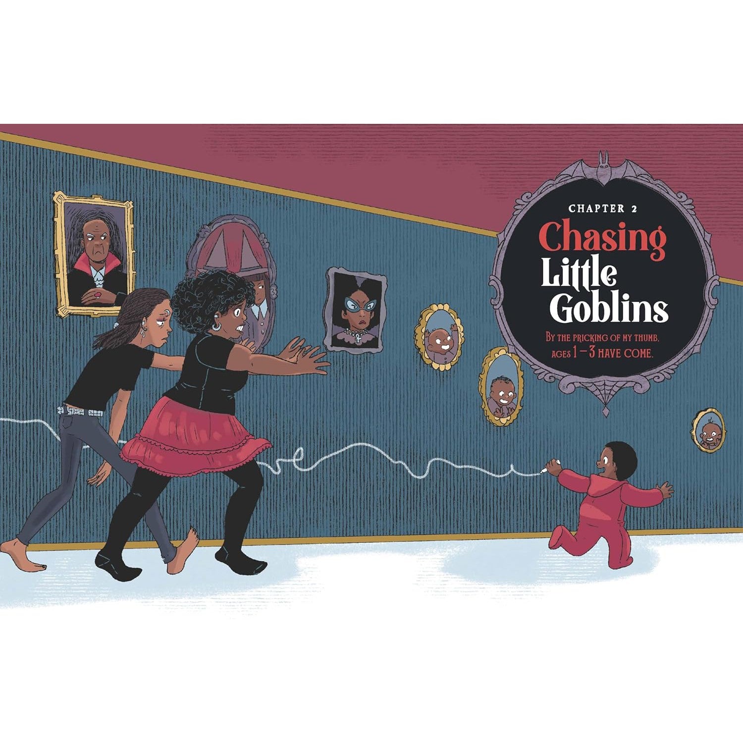 Goth Parenting Book - The Dark Joys of Raising Baby Bats | Illustrated Humor Parenthood Book