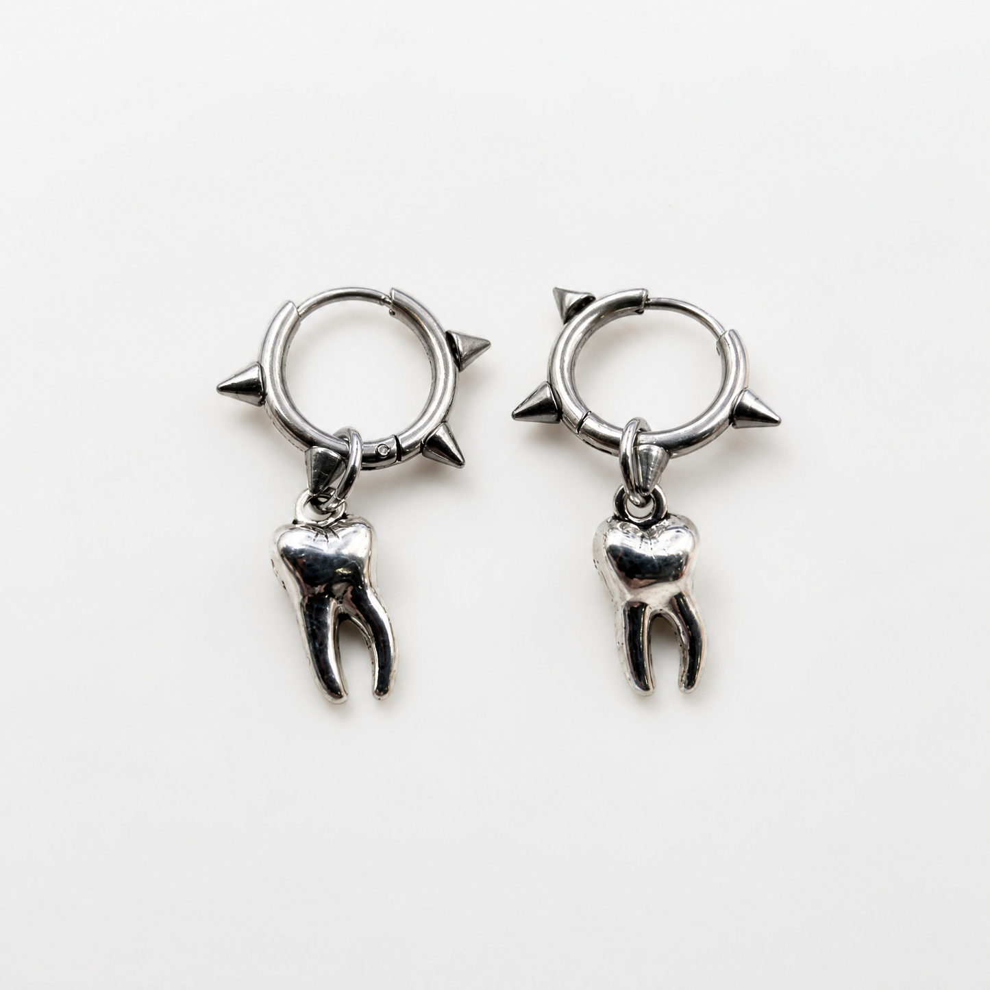 Goth Wisdom Tooth Earrings | Gothic Anatomical Dangle Earrings