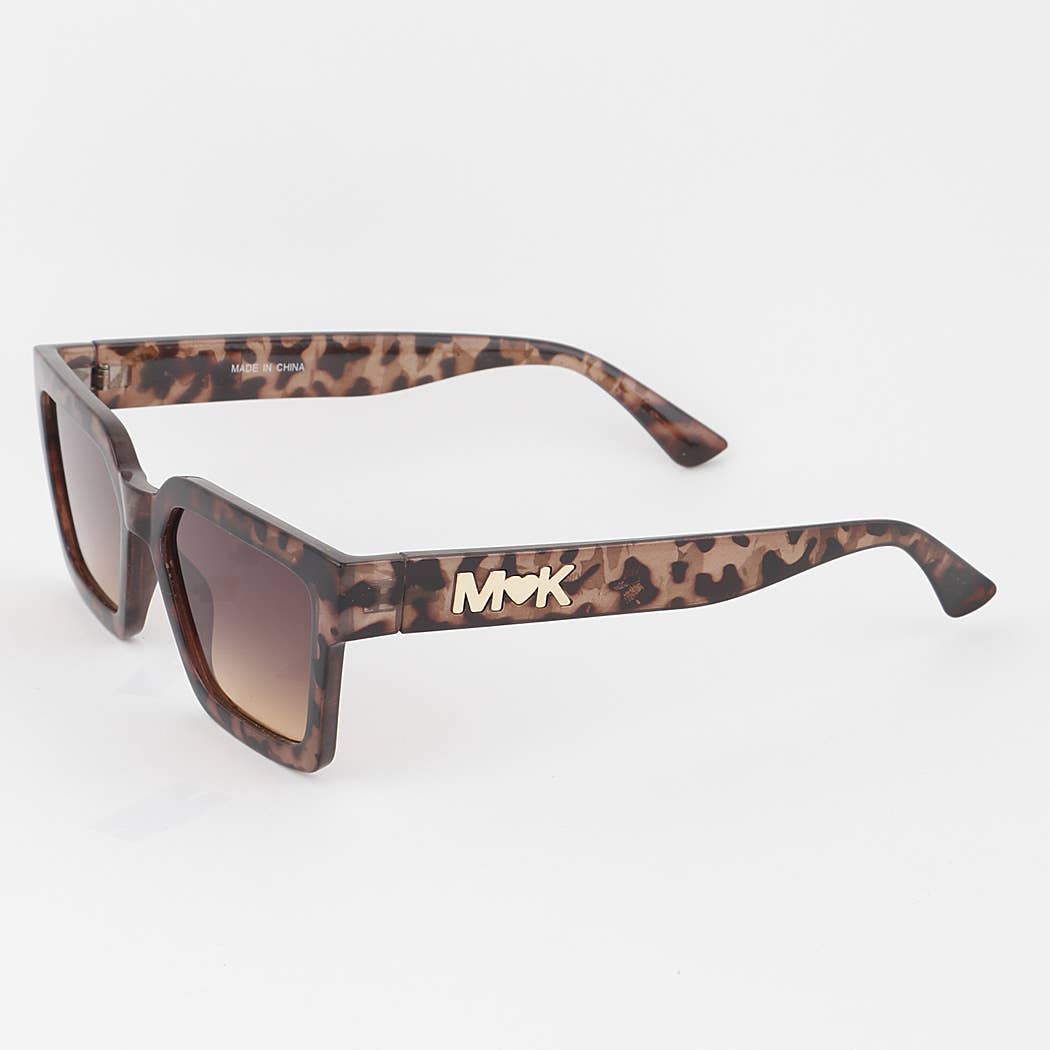 Gradient Lens Square Sunglasses