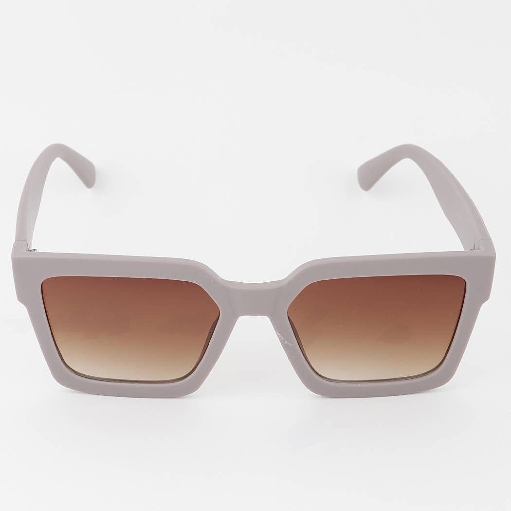 Gradient Lens Square Sunglasses