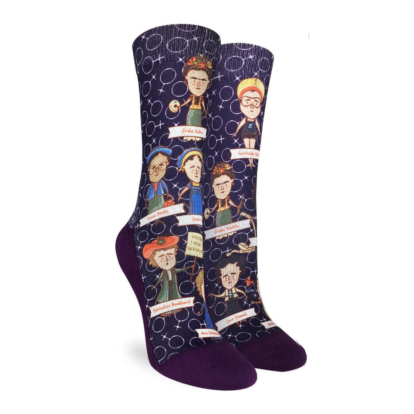 Great Women in History Women’s Crew Socks | Inspiring Feminist Crew Socks