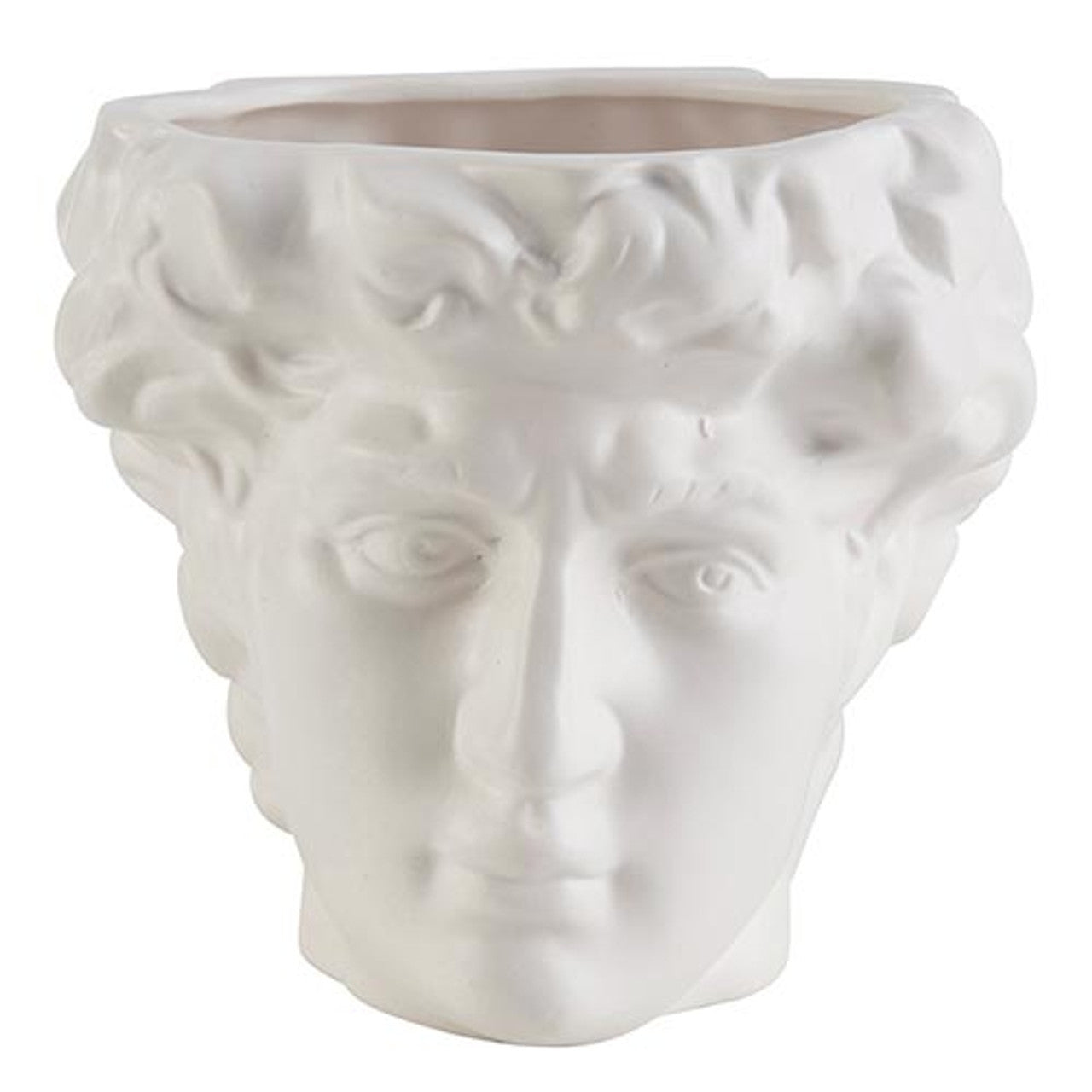 Greek Face Statue | Home Office Table Top Decor Roman Figure | 6.5" x 6"