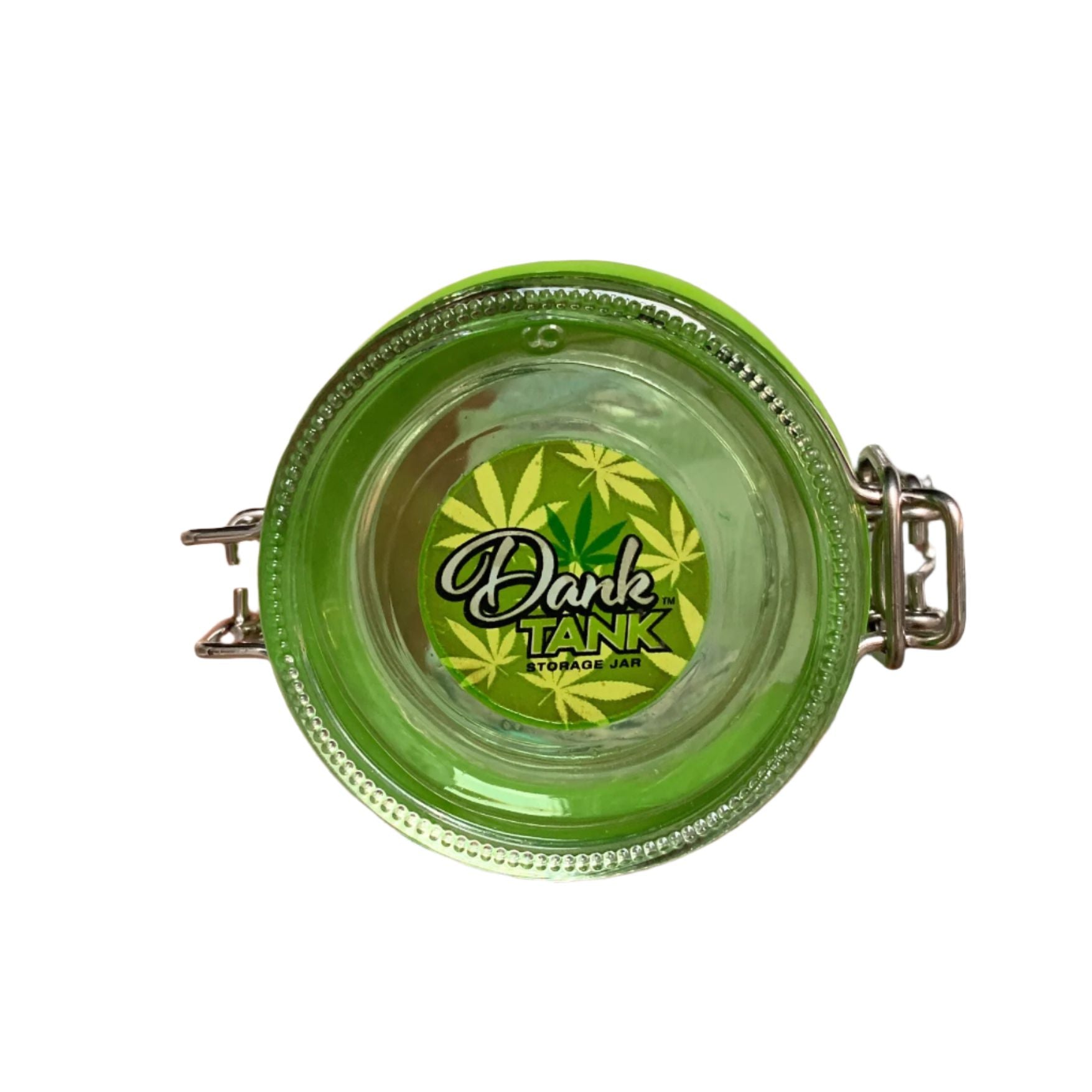 Green Leaf Dank Tank | Airtight Glass Storage Jar