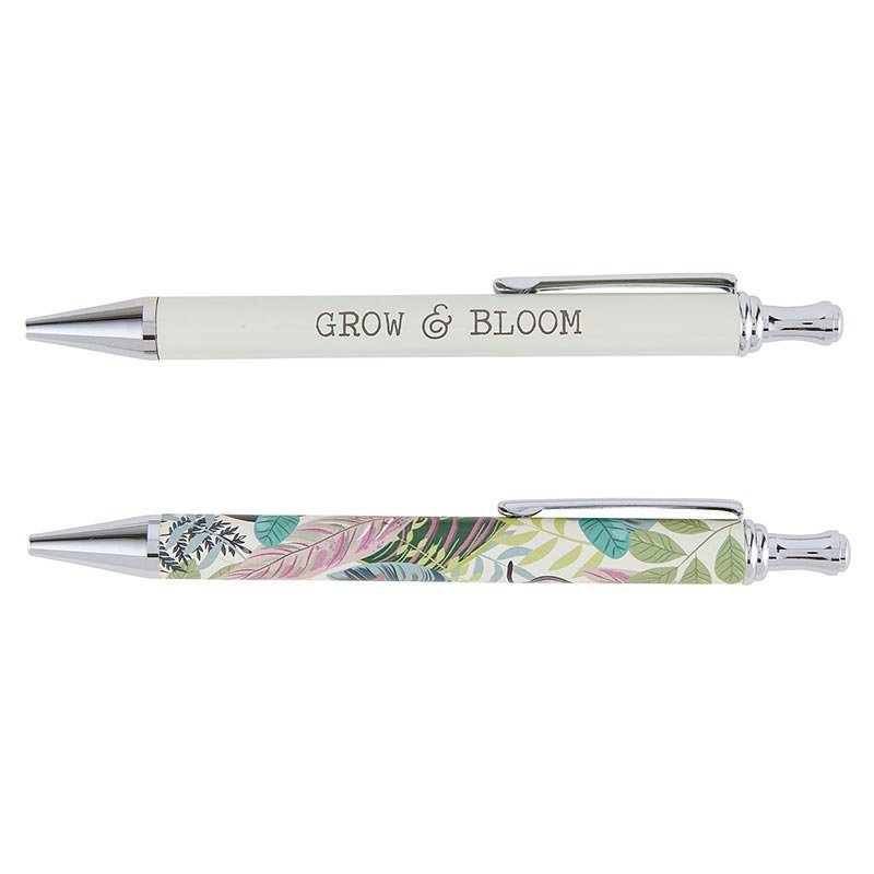 Grow & Bloom Pen Set of 2 | Giftable Pens in Box | Refillable