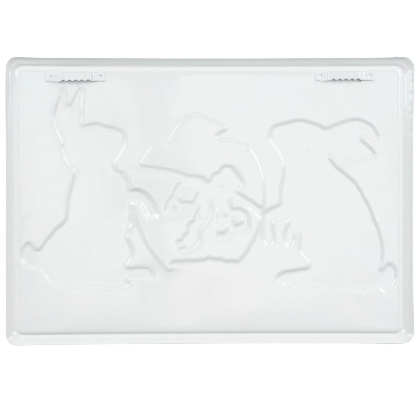 Guess What? Bunny Butt! Easter Metal Wall Decor | 11.50" x 8" x 0.25"