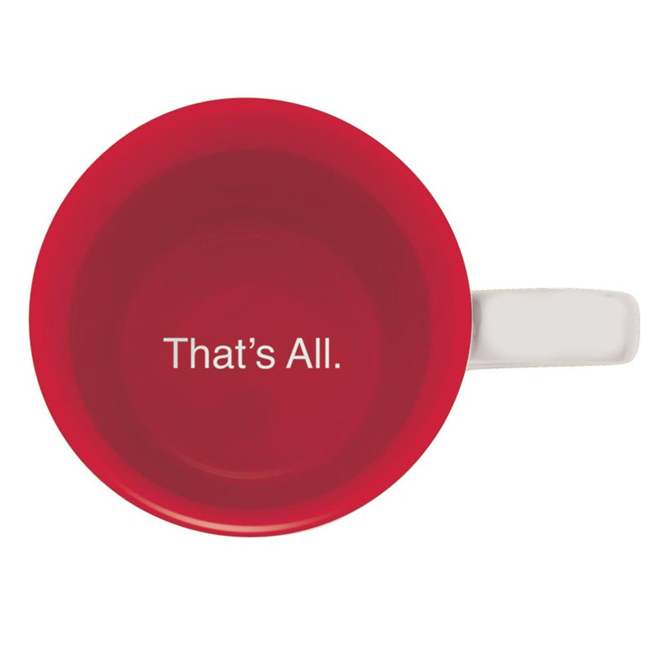 Half-Assed Jingler That's All Holiday Mug | Ceramic Coffee Tea Cup | 16oz